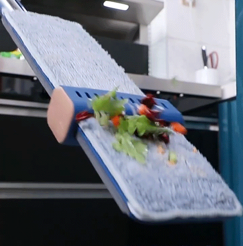Self-contained Slide Microfiber Floor Mop