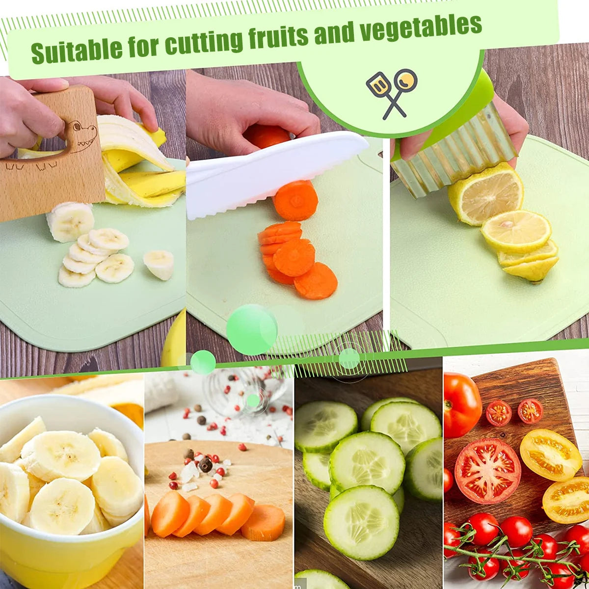 TinyChef Junior Culinary Cutlery Kit
