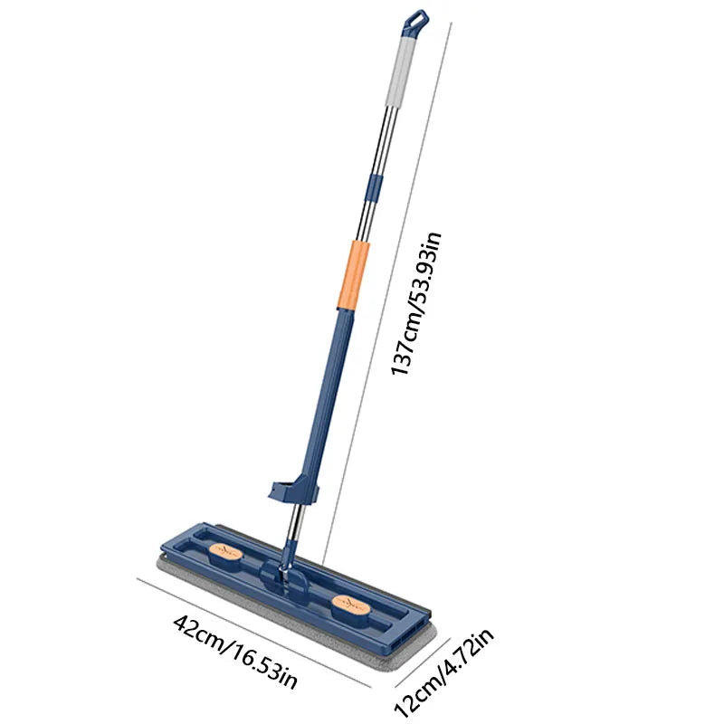 Self-contained Slide Microfiber Floor Mop
