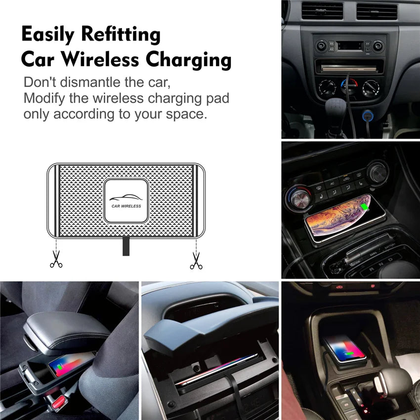 AutoFlow - 30W Wireless Silicone Pad Charger