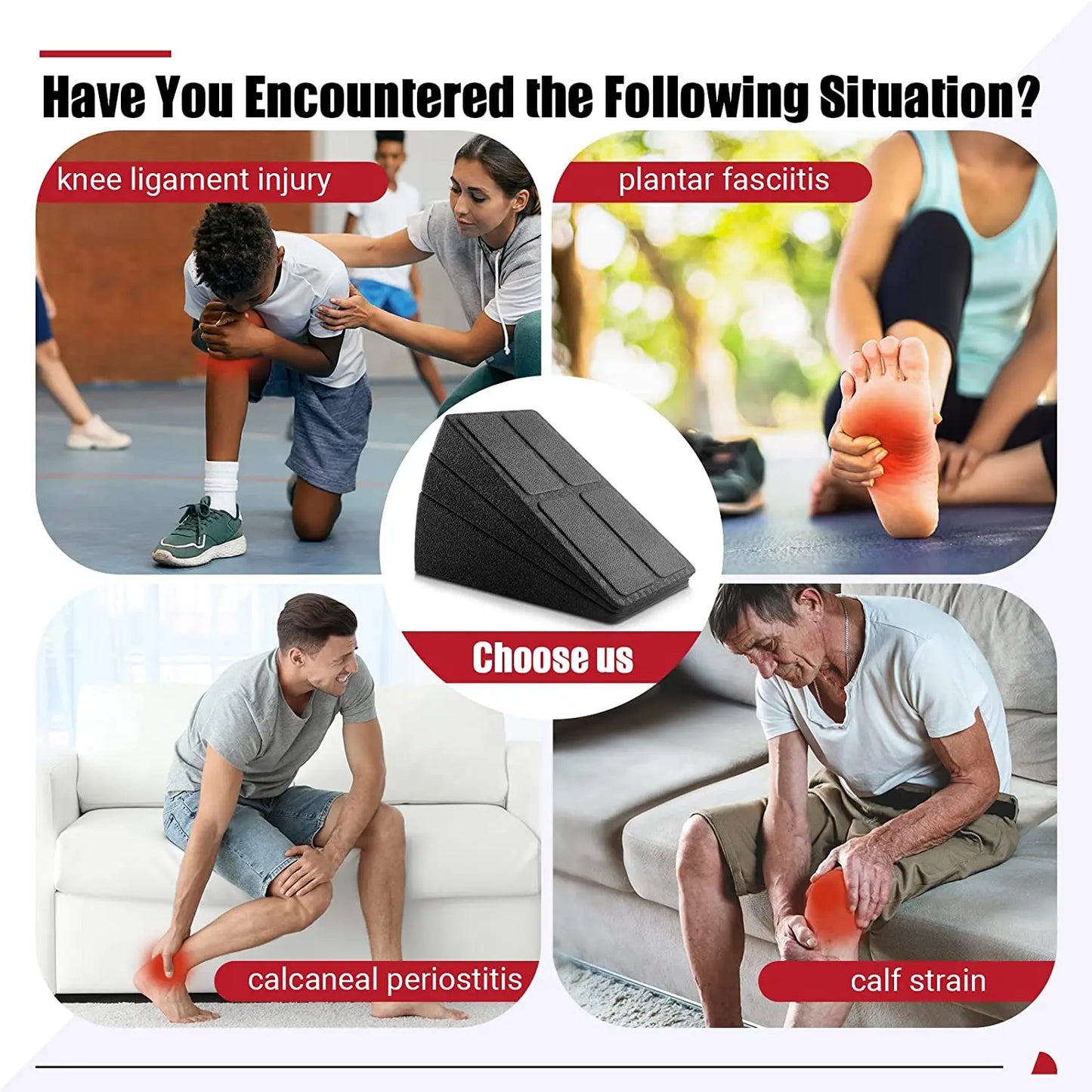 FlexEase Yoga Trio - Adjustable Bricks, Squat Wedge, and Slant Board Set