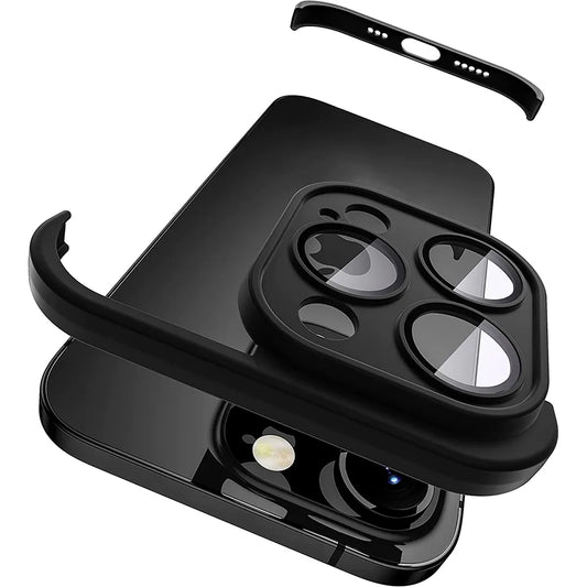 LensGuard SlimShield - Frameless Camera Protection For iPhone 15 14 Plus 13 Pro Max 12 11 14Pro 15Pro