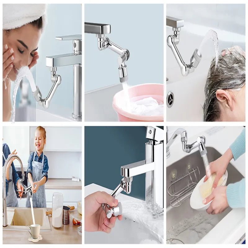 AquaFlex 1080° SwivelPro Faucet Enhancer 22/24mm