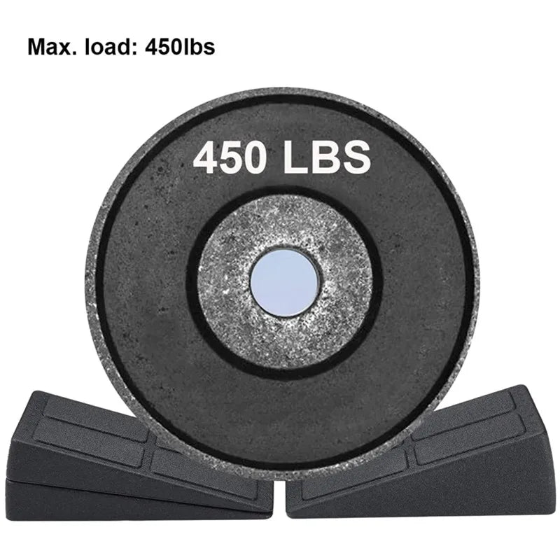FlexEase Yoga Trio - Adjustable Bricks, Squat Wedge, and Slant Board Set