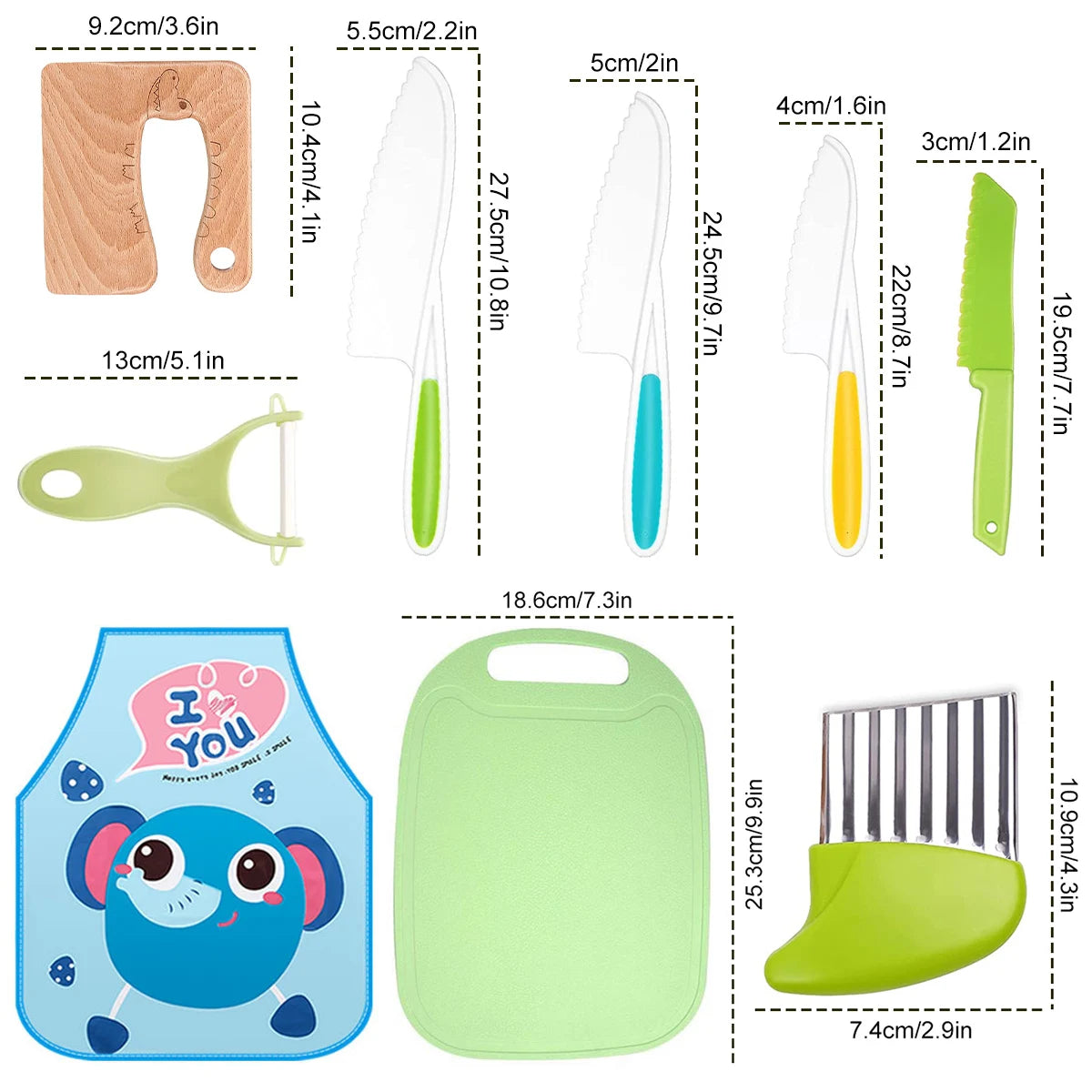 TinyChef Junior Culinary Cutlery Kit