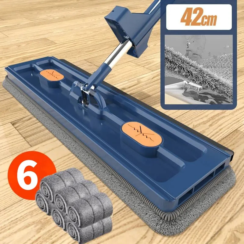 Self-contained Slide Microfiber Floor Mop