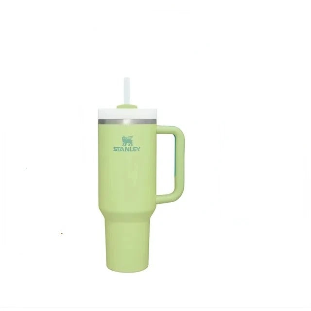 Stanley Tumbler with Handle Straw Lid Stainless Steel 30oz/40oz Vacuum Insulated Car Mug Double Wall Thermal Travel Cup