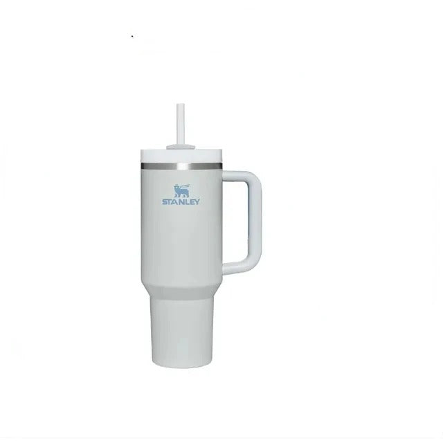 Stanley Tumbler with Handle Straw Lid Stainless Steel 30oz/40oz Vacuum Insulated Car Mug Double Wall Thermal Travel Cup