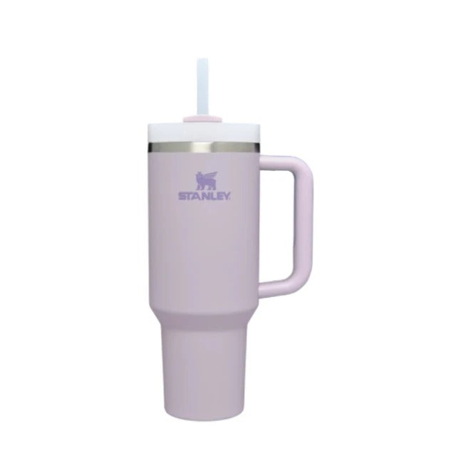 Stanley Tumbler with Handle Straw Lid Stainless Steel 30oz/40oz Vacuum Insulated Car Mug Double Wall Thermal Travel Cup